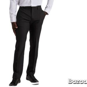 Sz 38/32 Perry Ellis SLIM FIT TECH PORTFOLIO DRESS PANT New